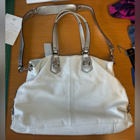 Vintage Coach Ashley shoulder satchel leather bag - Picture 16 of 16